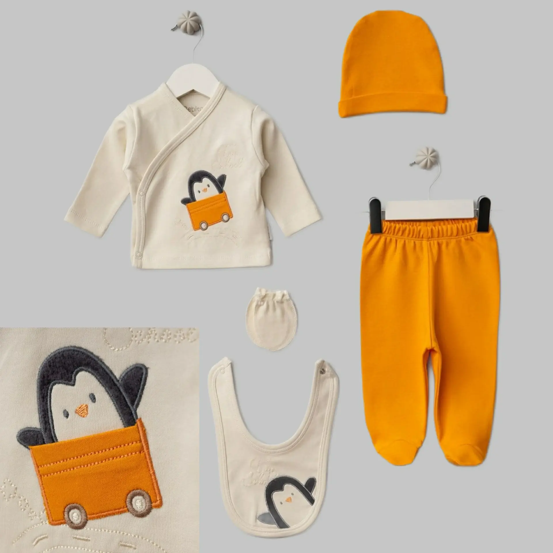 HASTANE ÇIKIŞI 5 Lİ ARABALI PENGUEN