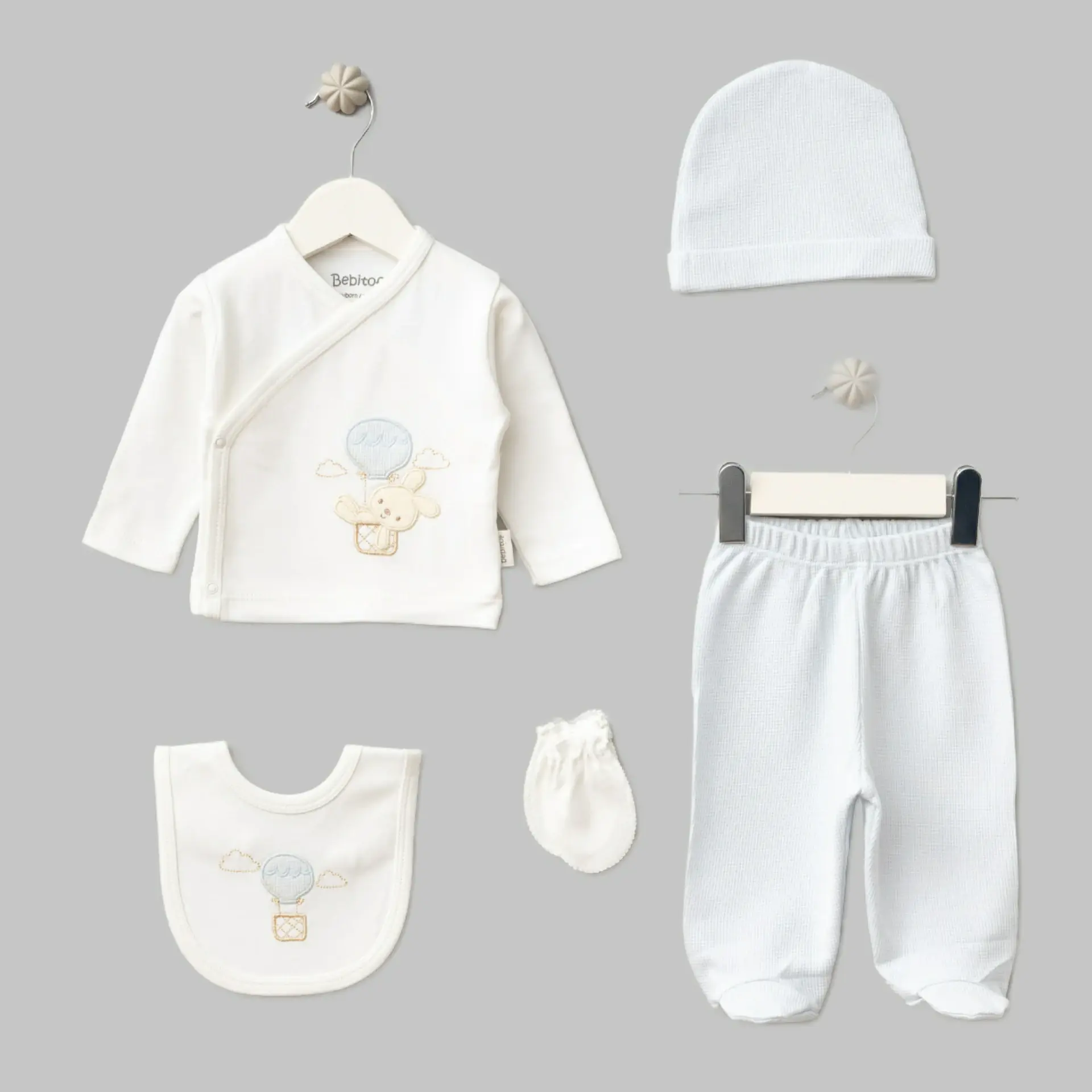 HASTANE ÇIKIŞI 5 Lİ KALPLİ AYICIK